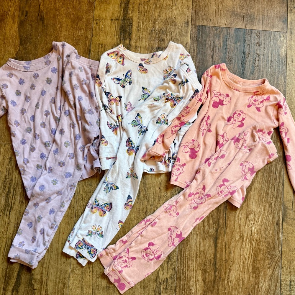 GUC! Three Gap Baby Organically Grown Cotton Kids Pajamas Sets